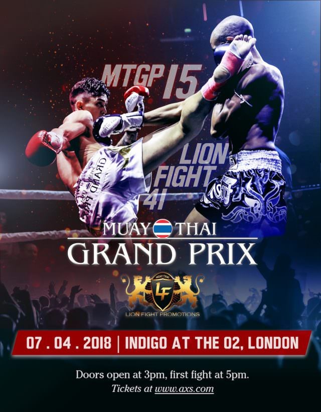 Muay Thai Grand Prix 15 - Lion Fight 41 poster