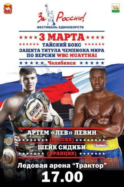 Martial Arts Festival For Russia poster
