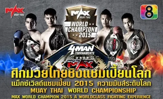 Max Muay Thai World Champion 2015 poster