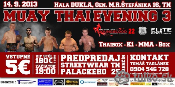 Muay Thai Evening 3 poster