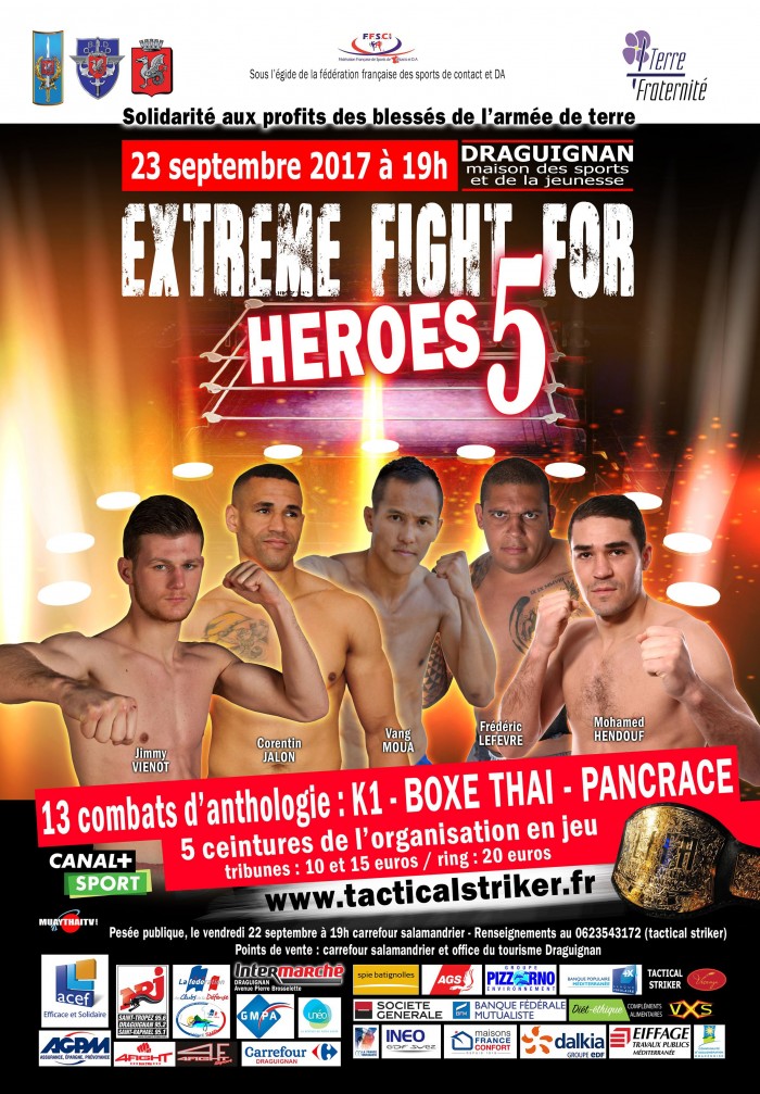 Extreme Fight For Heroes 5 poster