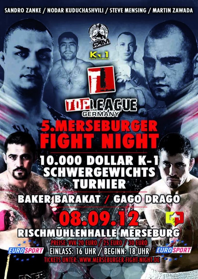 5. Merseburger Fight Night poster