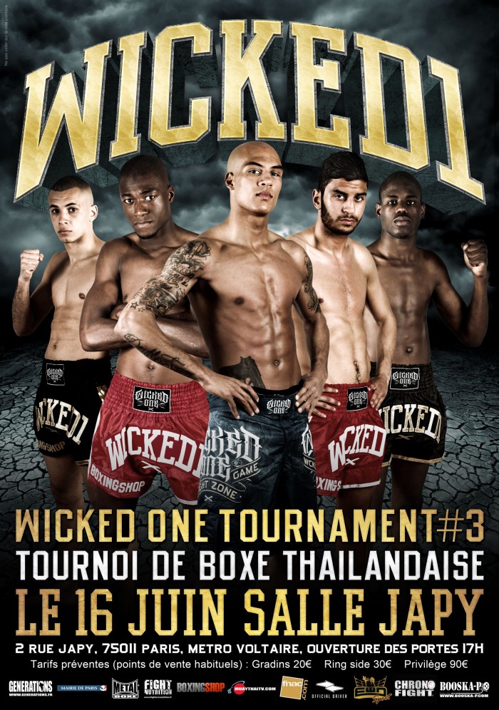 WICKED ONE Tournament #3 poster