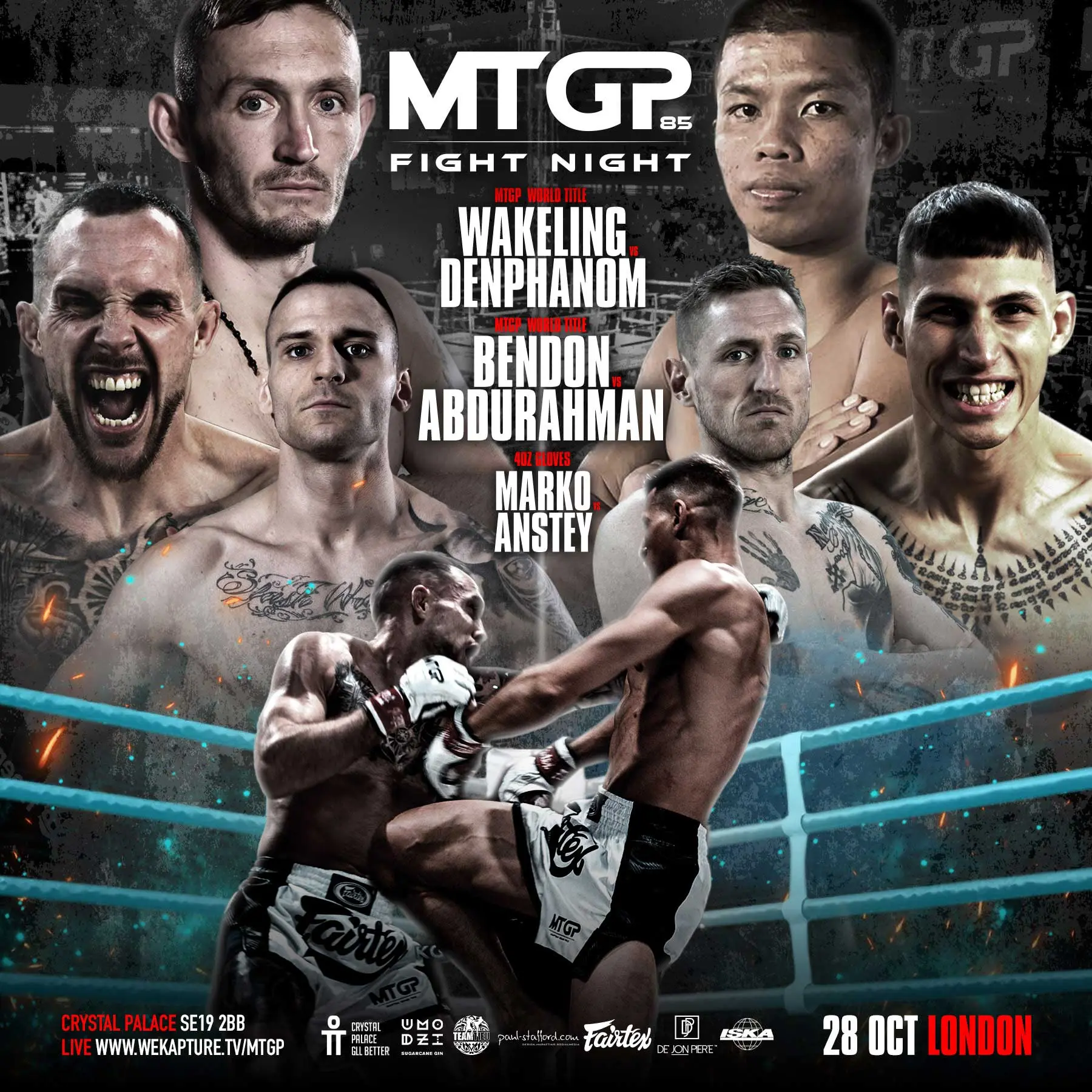 MTGP Fight Night 85 poster