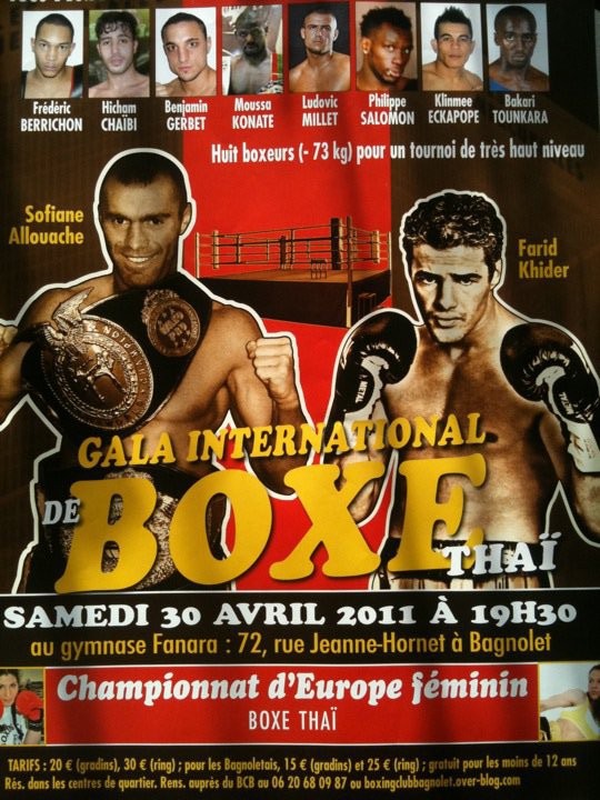 Gala International De Boxe Thai poster