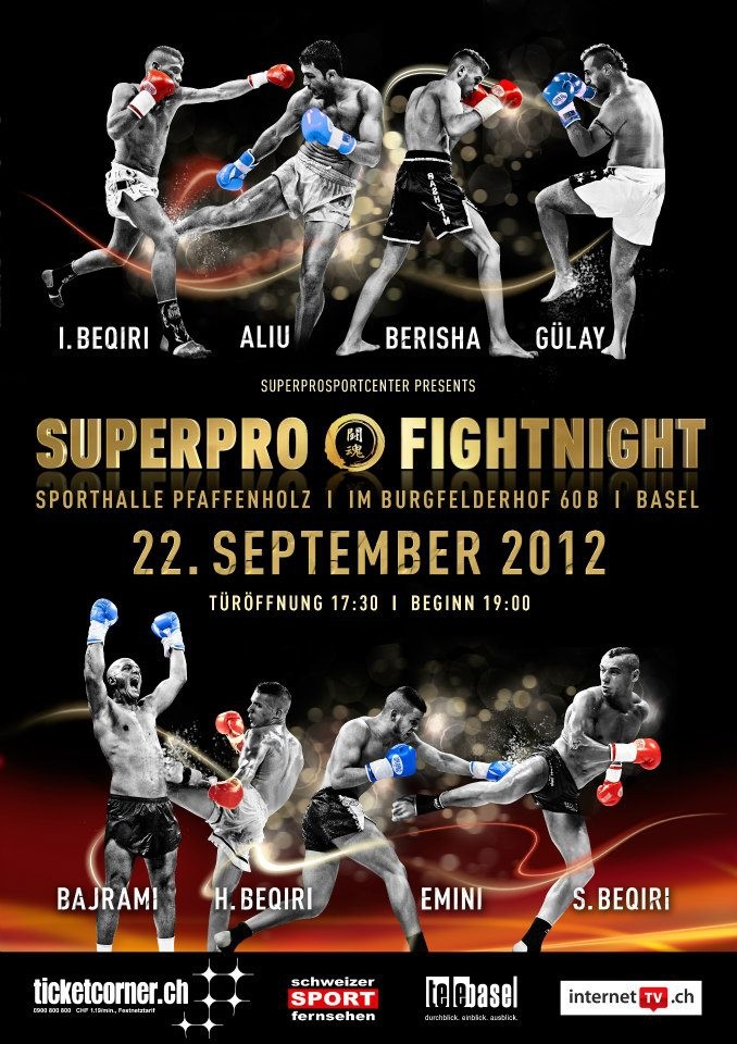 Superpro Fight Night IV poster