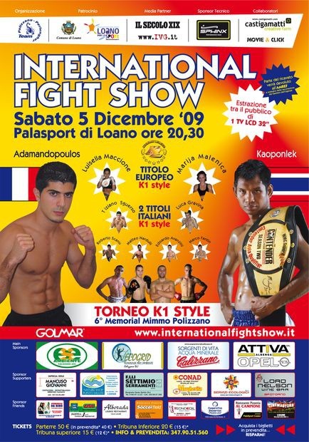 International Fight Show poster