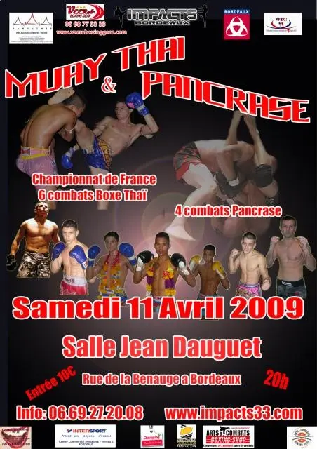 Muay Thai & Pancrase II poster