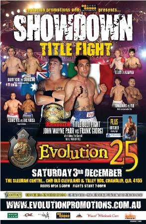 Evolution 25: Showdown poster