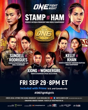 ONE Fight Night 14 poster