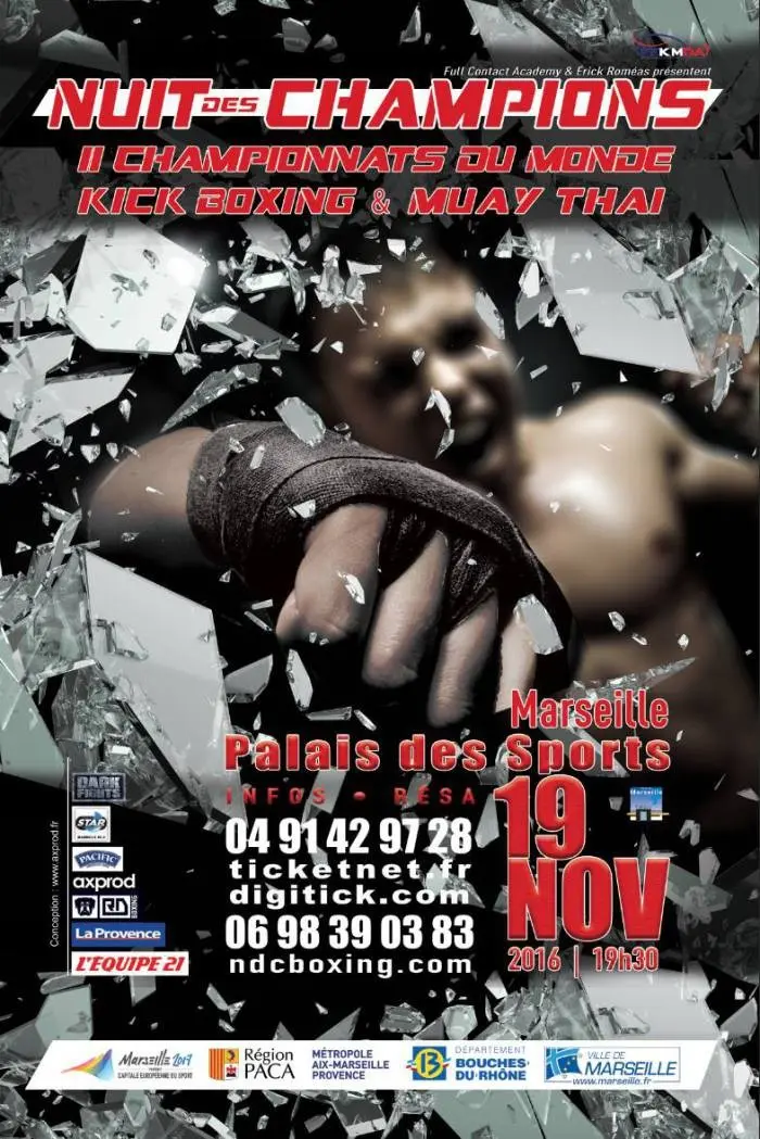 Nuit des Champions 2016 poster
