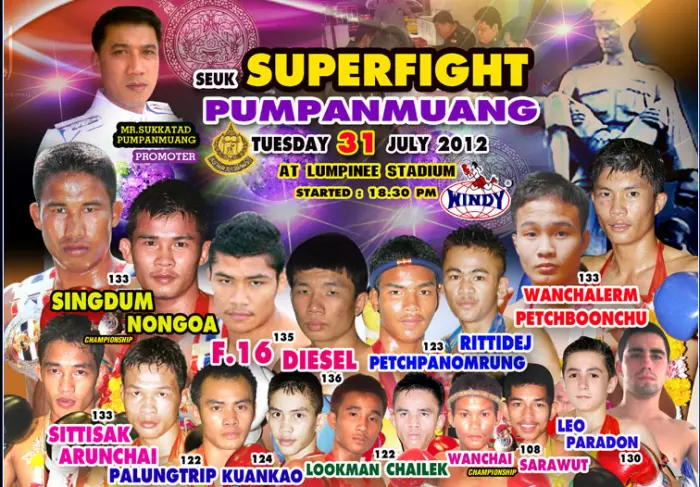 Superfight Pumpanmuang (Lumpinee) poster