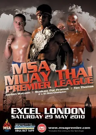 MSA Muay Thai Premier League poster