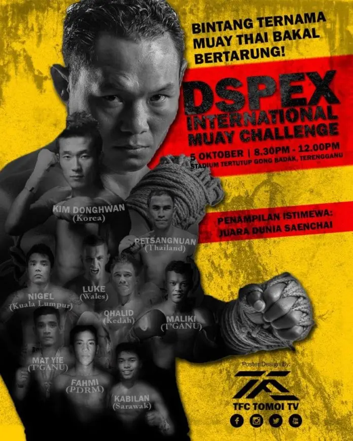 DSPEX International Muay Challenge poster