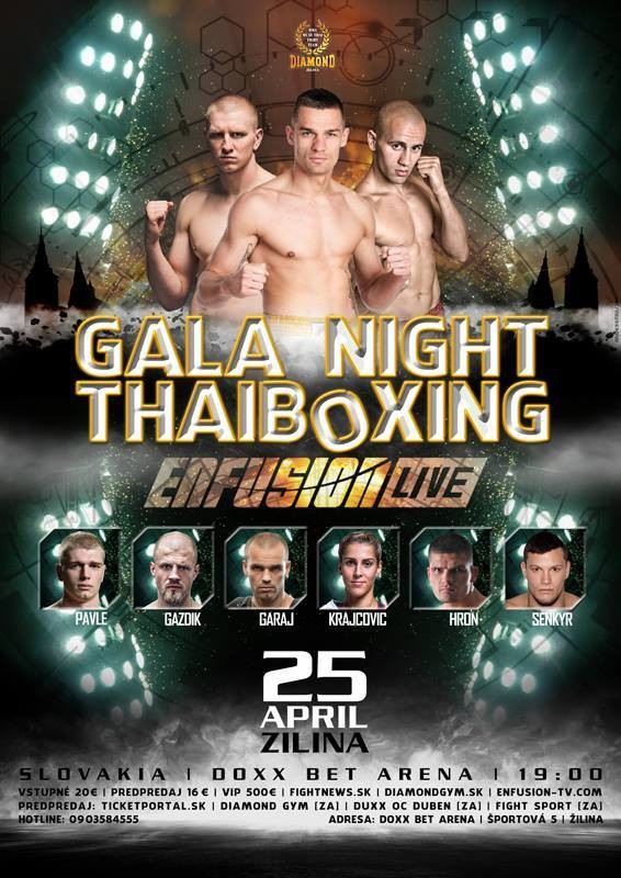 Gala Night Thaiboxing - Enfusion Live poster