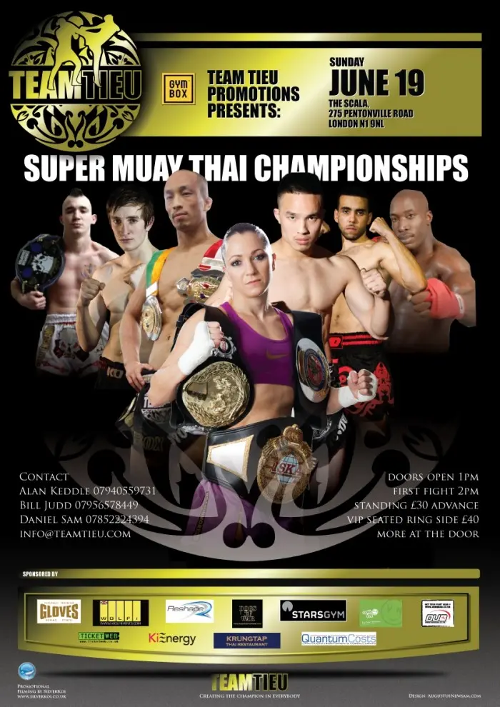 Super Muaythai Championships poster