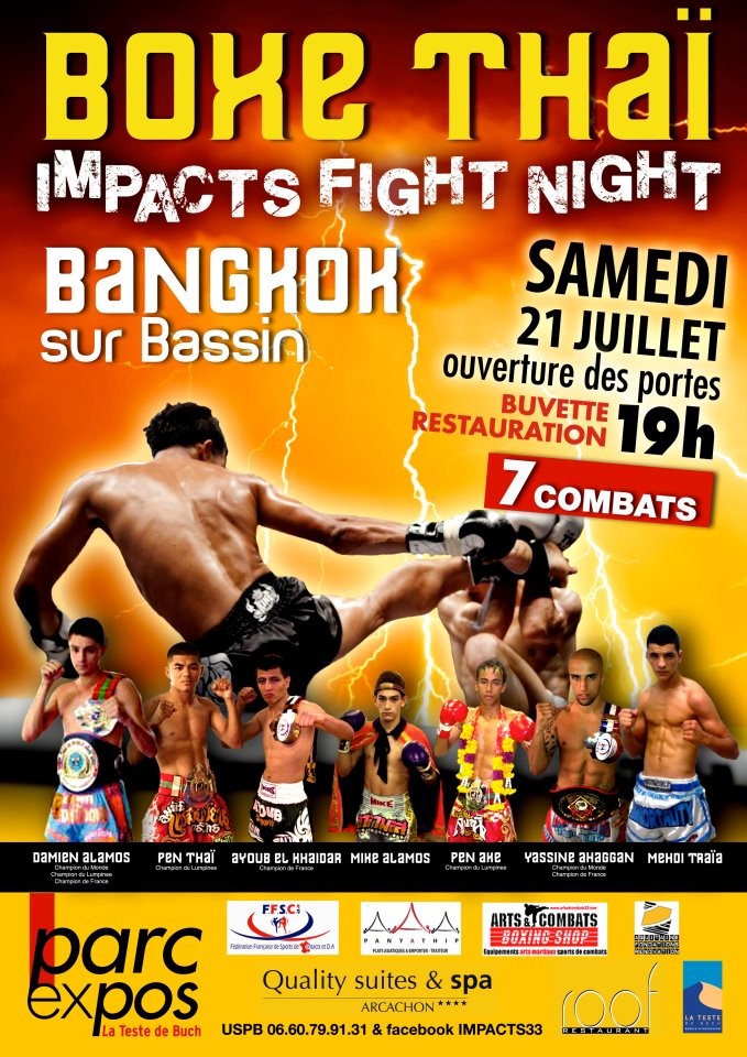 Impacts Fight Night: Bangkok sur bassin poster
