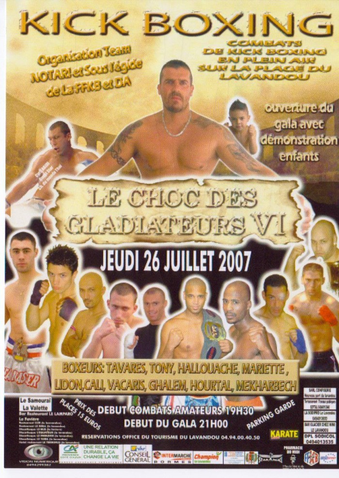 Le Choc Des Gladiateurs VI poster