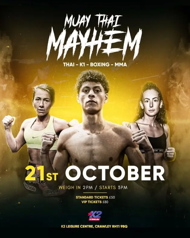 Muay Thai Mayhem (21.10.2023) poster