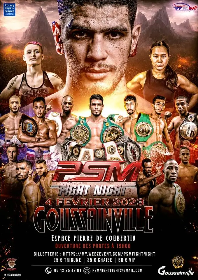 PSM Fight Night poster