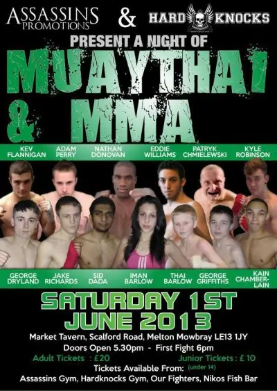 Muaythai & MMA poster