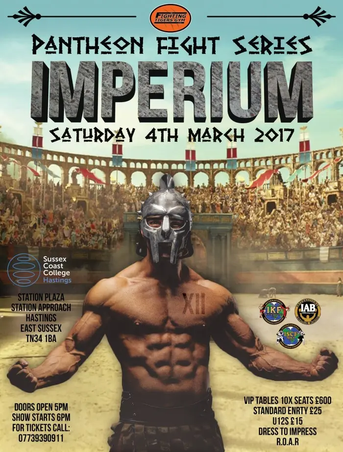 Pantheon Fight Series IMPERIUM poster