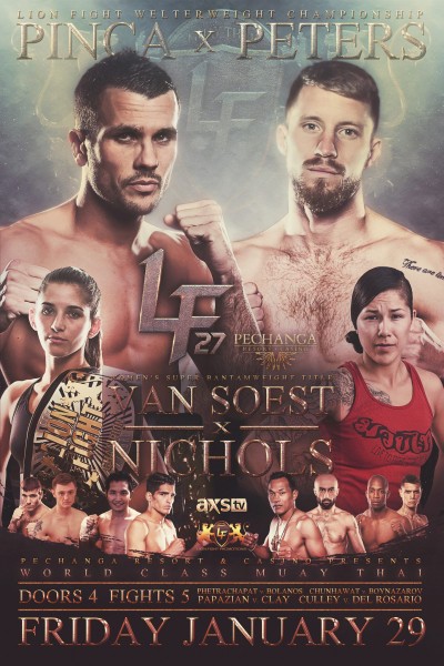 Lion Fight 27 poster