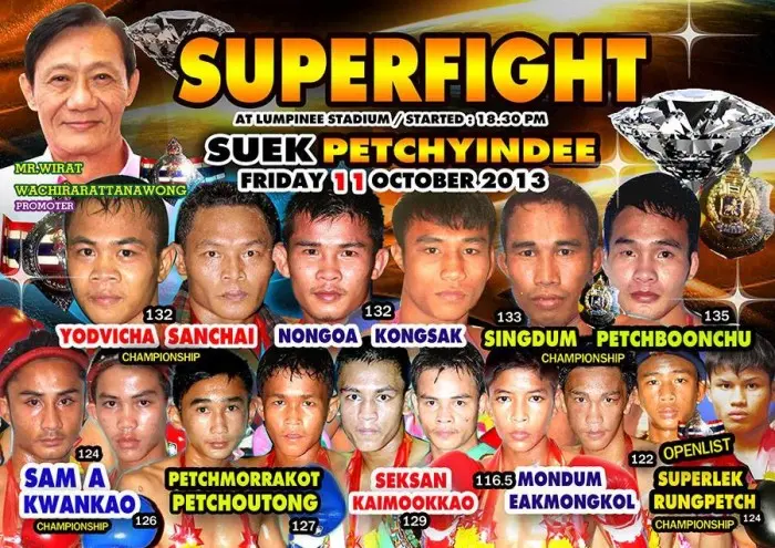 Suek Petchyindee (Lumpinee) poster