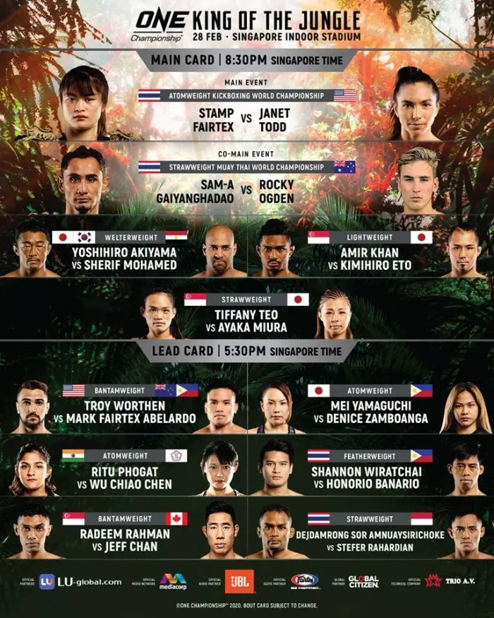 ONE - King Of The Jungle poster