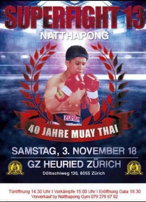Superfight 13 poster