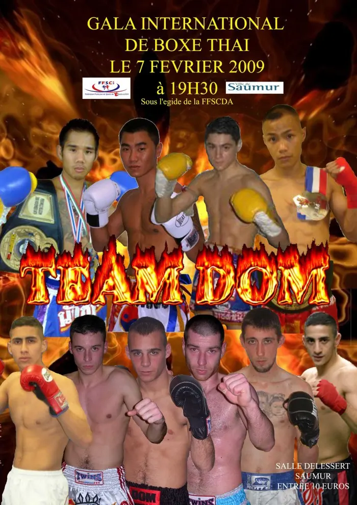 Gala de Boxe Thai de Saumur poster