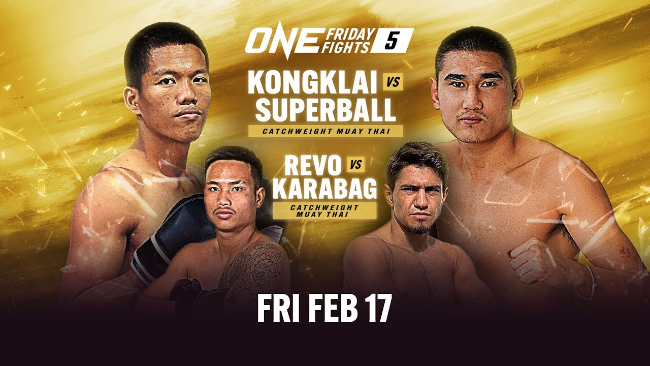 ONE Friday Fights 5 poster