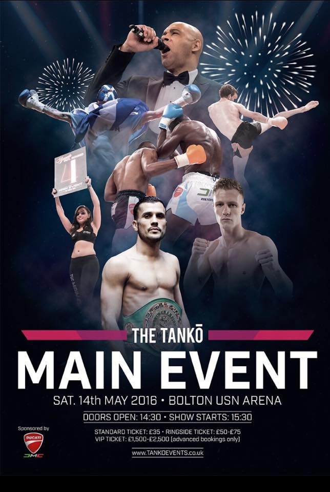 The Tankō Main Event 2016 poster