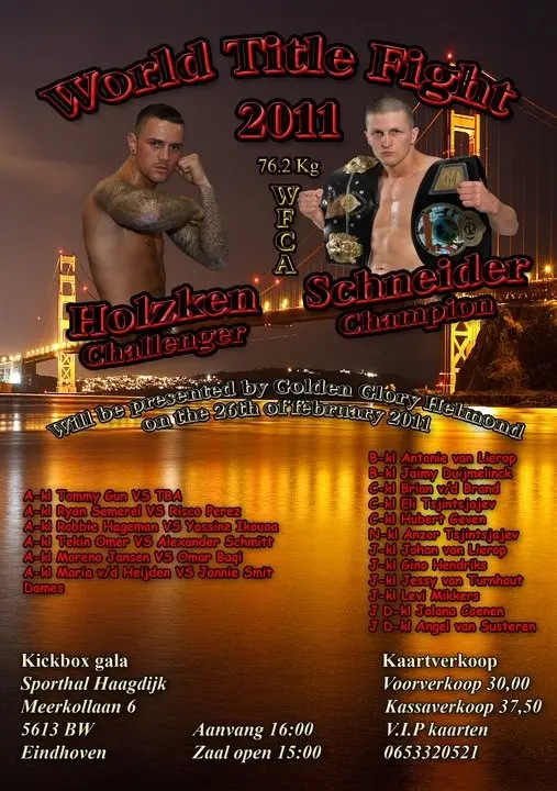 Golden Glory Helmond poster