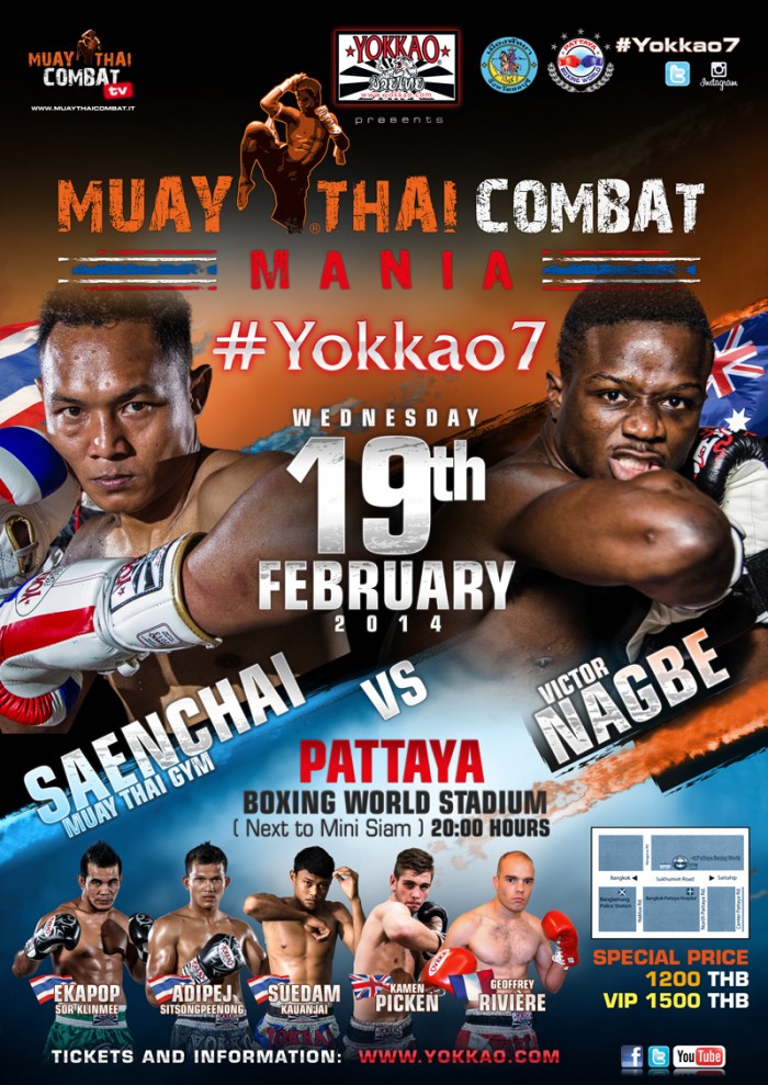 Muay Thai Combat Mania - Yokkao 7 poster
