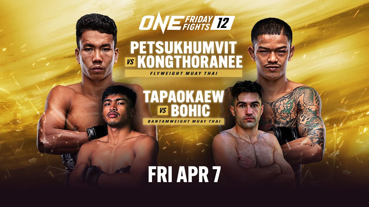 ONE Friday Fights 12 poster