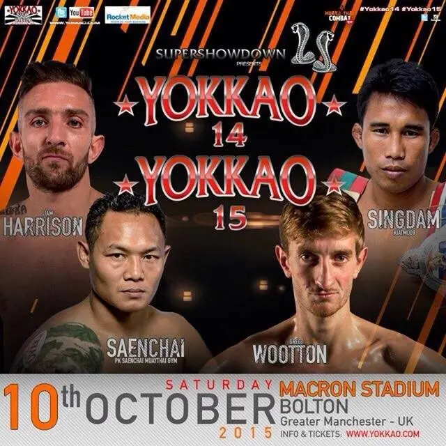 Yokkao 14 & 15 poster