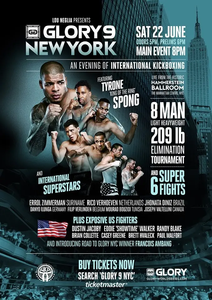 Glory 9: New York poster