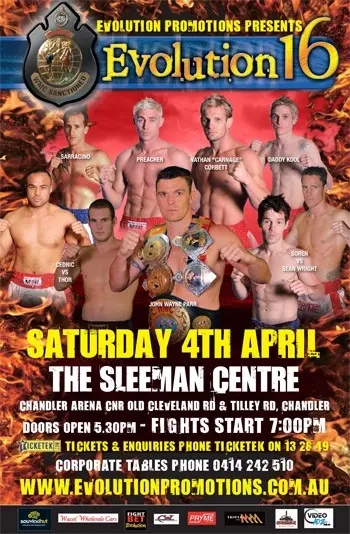 Evolution 16 poster