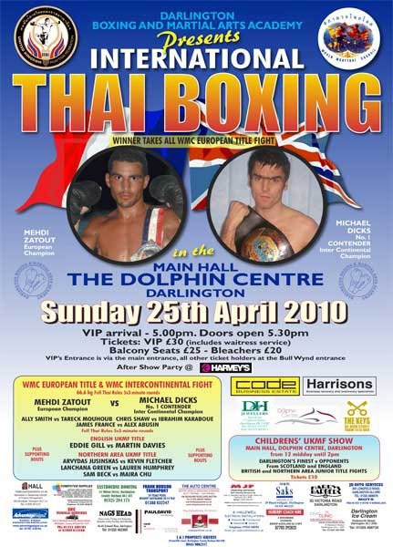 International Thai Boxing poster