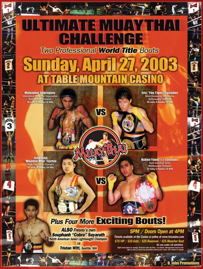 Ultimate Muaythai Challenge poster