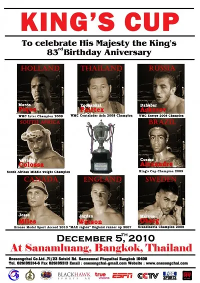 King's Cup 2010, Semi Finals poster