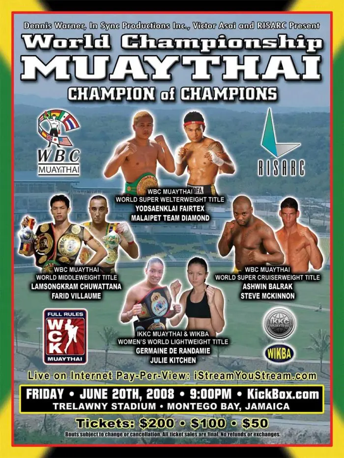 International Muay Thai Champion of Champions poster