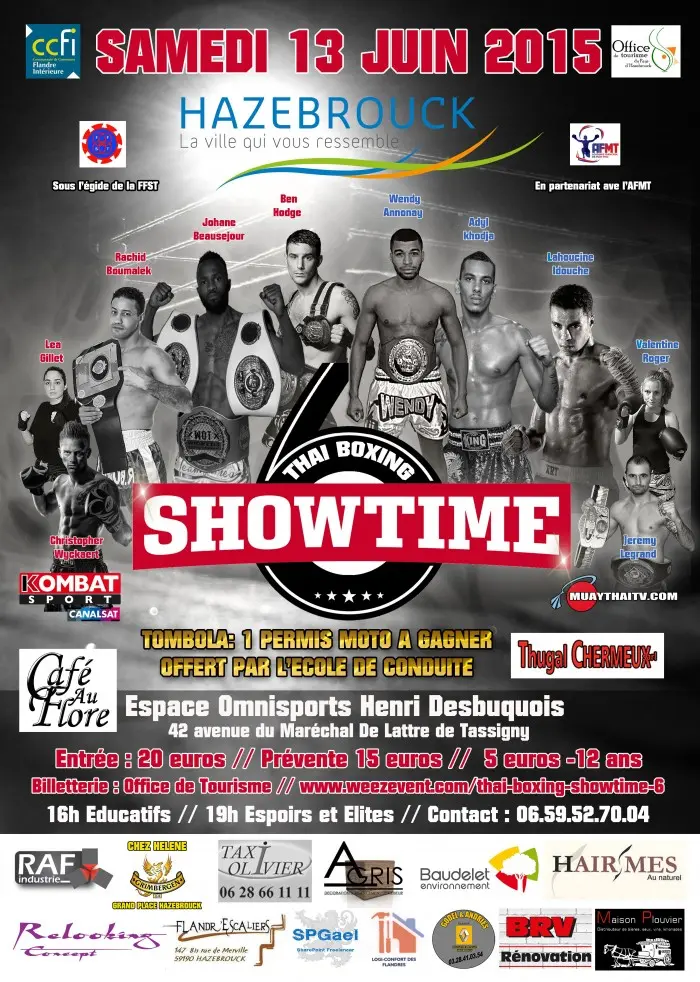 Thai Boxing Showtime poster