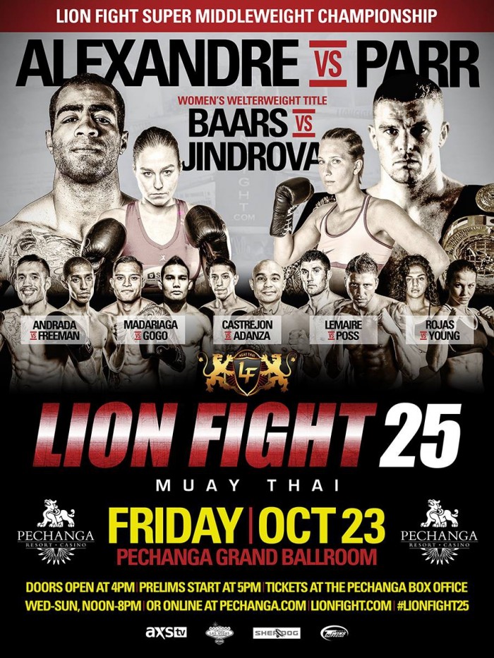 Lion Fight 25 poster