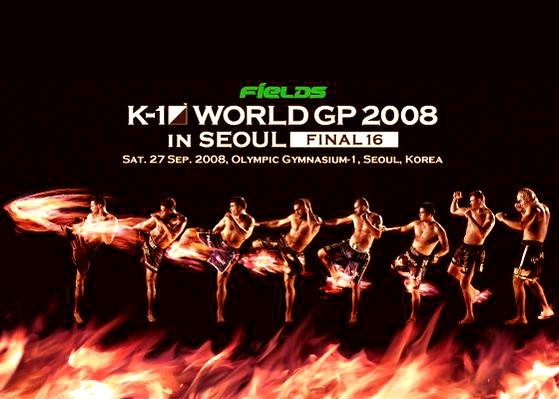 K-1 World Grand Prix 2008 in Seoul Final 16 poster