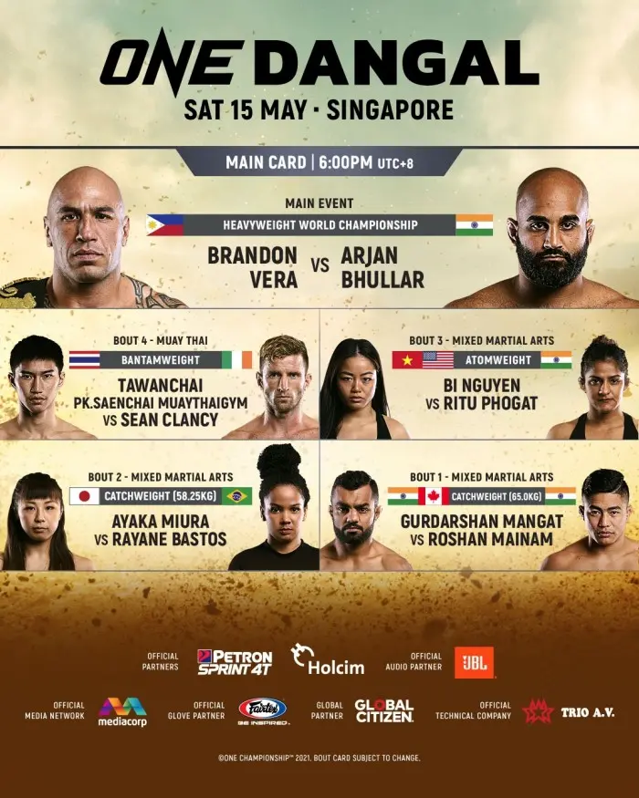 ONE - Dangal poster