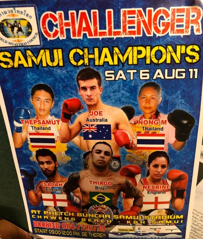 Challenger Samui Champions poster