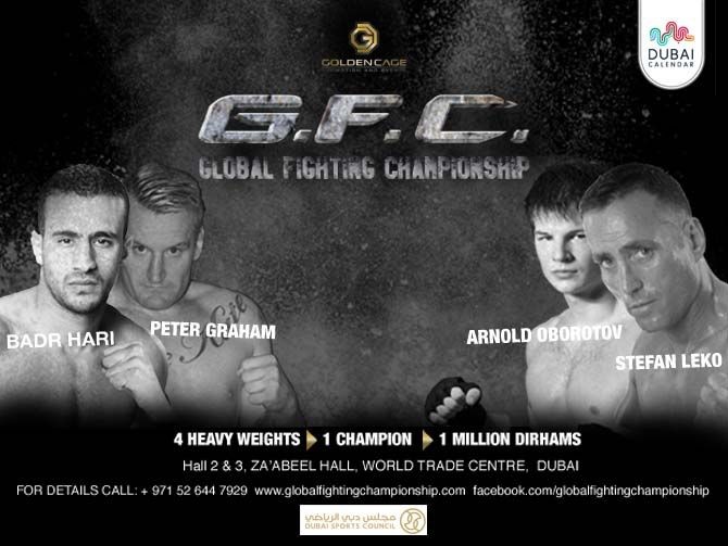 Global Fighting Championship poster
