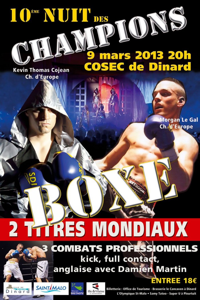 Nuit Des Champions 10 poster